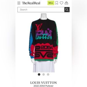 Mens 2022 2054 LV Pullover Sweater Size L